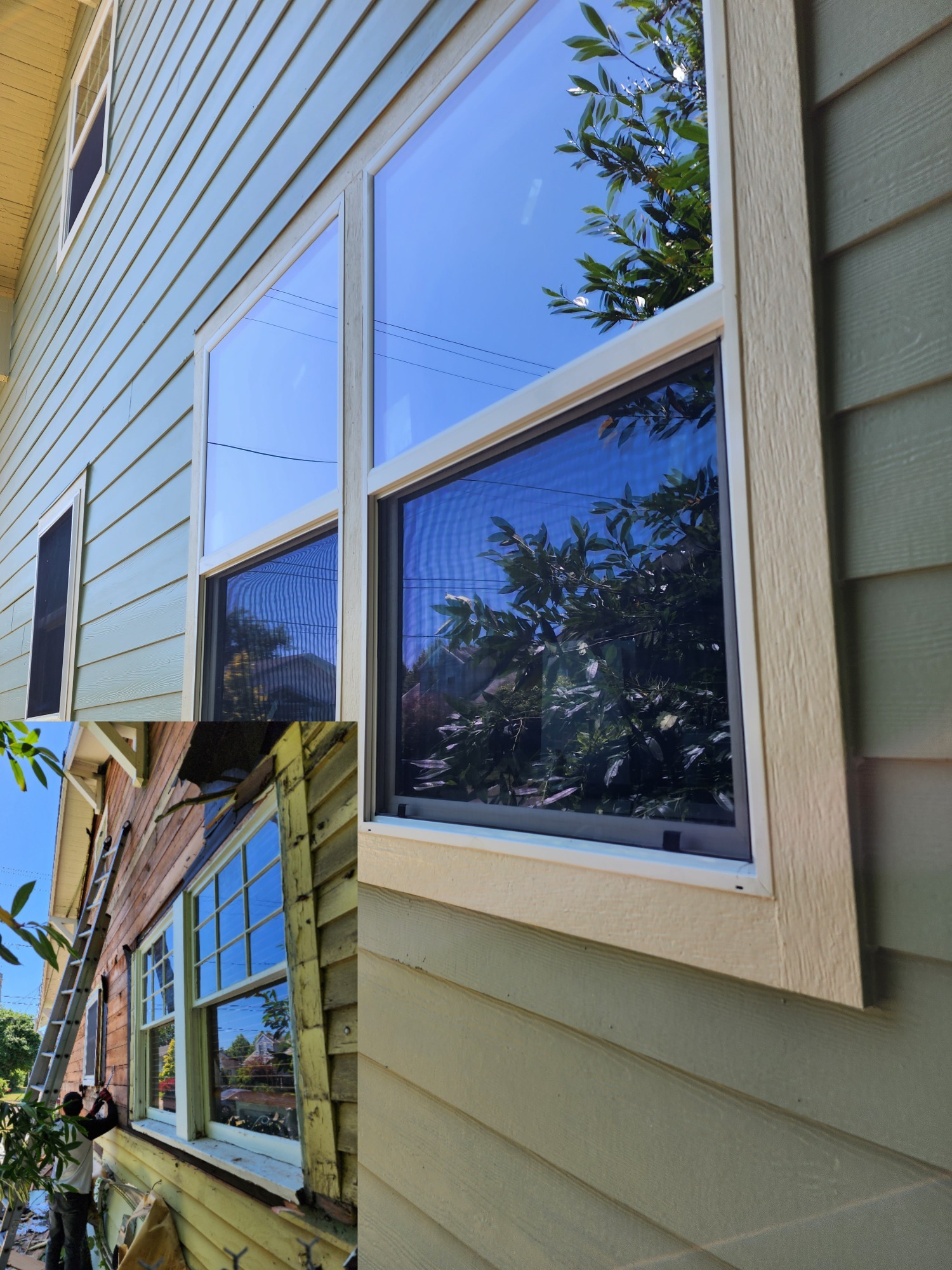 New and renovated windows displayed